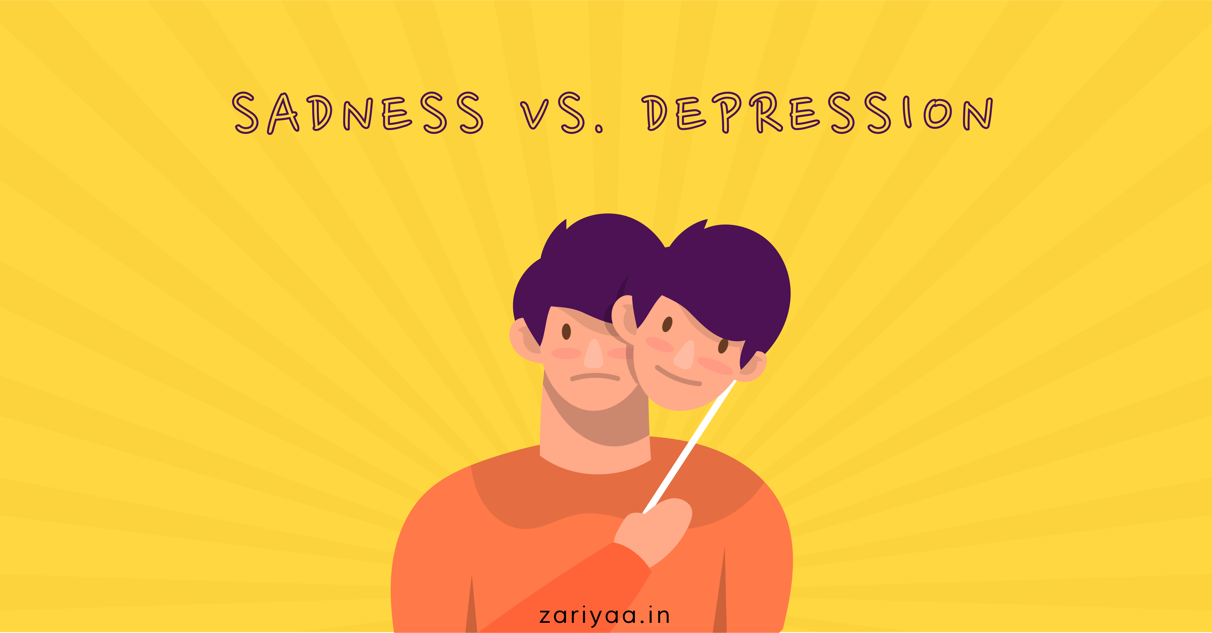 difference-between-sadness-and-depression-zariyaa